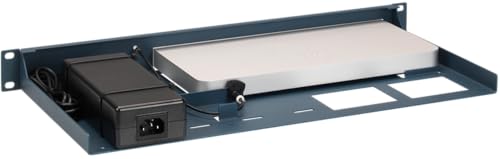 Cisco Meraki Firewall Appliance Rack Mount - 1U Server Rack Shelf with Easy Access Front Network Connections, Properly Vented, Customized 19 Inch Rack - RM-CI-T14 by Rackmount.IT
