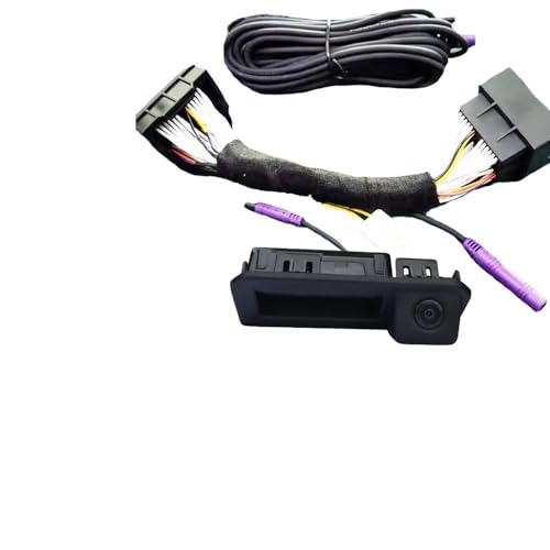 Caméra recul voiture trajectoire dynamique CanBus Skoda MQB PQ