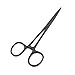 LAJA IMPORTS Full Black HALSTEAD HEMOSTAT Forceps 5