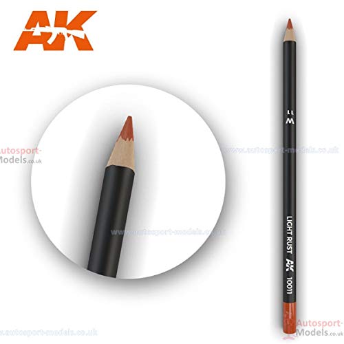 AK Interactive Weathering Pencils Rust & Streaking Effects Set of 5