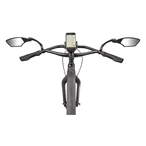 Espejo retrovisor bicicleta par izquierdo derecho con reflector y cristal 5