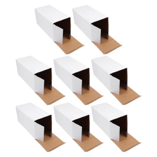 Cajas de cartón corrugado GALPADA contra roturas en envíos postales pequeños, pack protector de 8 2