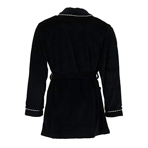 Men's Velour Smoking Jacket with Satin Lining2