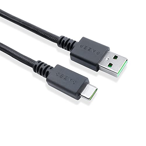 Huyun Usb C To Usb Data Charging Cable Compatible For Razer Blackwidow V3 Pro Deathstalker V2 Pro Mechanical Wireless Gaming Keyboard #TOP3