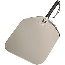Aluminium Pizza Peel 14 inch, Extra Large Metal Pizza Turning Paddle, Non-stick Pizza Spatula for ooni Grill Oven Baking Bread Pastry Dough Pie Cake, PT205
