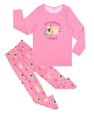 QPANCY Pajamas for Girls Unicorn Pjs Sets Little Kids Cotton Pyjama Sleepwear