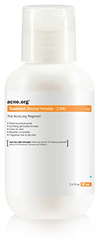 Acne.org Travel Size 3.4 oz. Treatment (Benzoyl Peroxide - 2.5%)