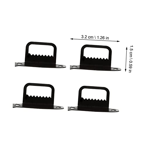 Image of L-Shaped Picture Frame Hangers 100pcs Hangers for Wall Decor - Hanging Hardware Set