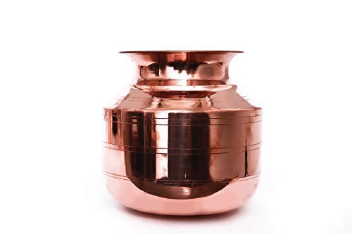 Yadav Craft® Copper Pot Capacity 5000 ML (5000 ML)