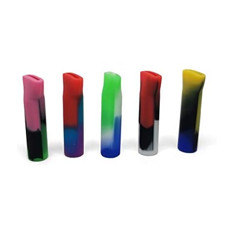 Quik Wikk 12 Pack Reusable Silicone Rolling Tips Trippy Tips - Clean, Factory Sealed and Sterile Cover