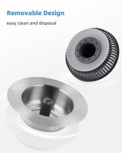 Colador universal para fregadero con tapón 3 en 1 miniatura 6