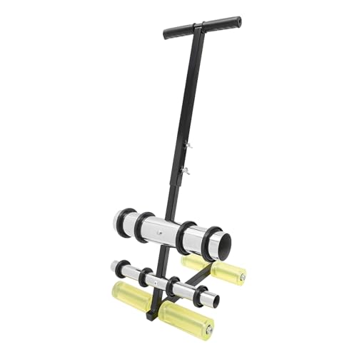 Hand-Push Tape Pasting Machine, 1.57-11.02 in Adjustable Spacing, for Basketball Court Parking Lots Driveway Asphalt or Concrete, with Circle Drawing Kit