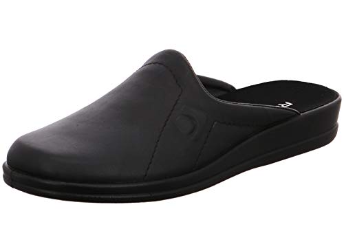 Rohde Herren Hausschuhe Pantoffeln Leder Lekeberg 1558-90, Größe:44 EU,...