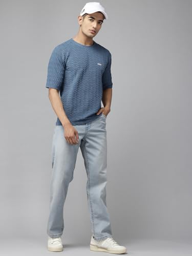 Image of TICOSS Men's Polyester Regular Fit T-Shirt