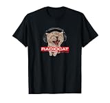 Kitten Headphones Cat Tech House Music Funny Cat Lover T-Shirt