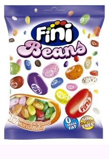 Fini Petits Haricots Jelly Beans, Sachet de 1 kg, Multicolores et Fruités, Format Vrac