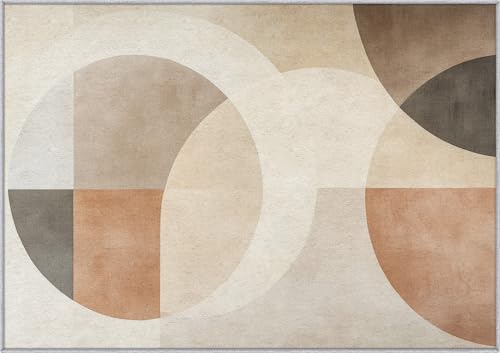 Tapete moderno minimalista escandinavo 8x12 ft miniatura 7