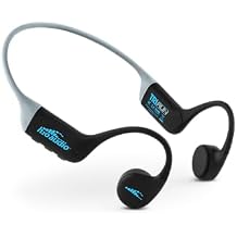H2O Audio TRI Run Open Ear Bone Conduction Headphones. Sweatproof Multisport Headphones for Running, Cycling, and Paddling. Wireless Wrap Around Sport Earbuds, IPX8 Waterproof, Bluetooth 5.3