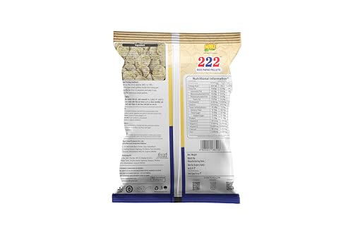 Image of Noble 222 Rice Papad (Mini Appalam) | 500g | Chawal Papad | Ready-to-Fry Jeera Flavour | राइस पापड़ चावल के पापड़ (फ्लेवर: जीरा) |