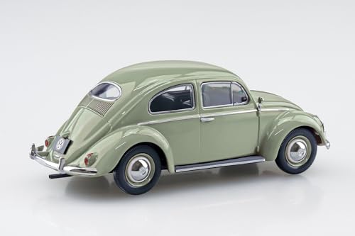 Aoshima 1:32 Volkswagen Beetle Kit plástico color lead green miniatura 3