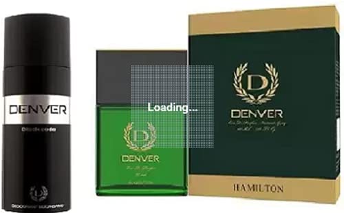 Image of Denver Hamilton Eau De Parfum 60ml & Black Code Deodrant 50ml*& (Pack of 2)