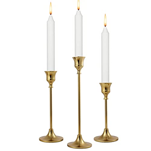 Gold Candlestick Holders
