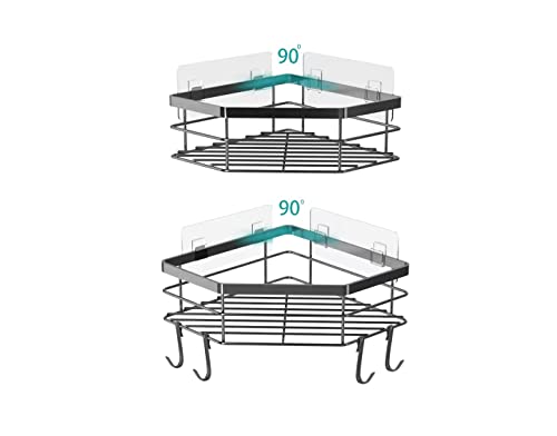 Risetex Corner Shower Caddy, Adhesive Corner Shower Shelves,Shower Shelf For Inside Shower,Rustproof Stainless Steel Shower Organizer No Drilling,Shower Storage For Bathroom Kitchen #TOP3