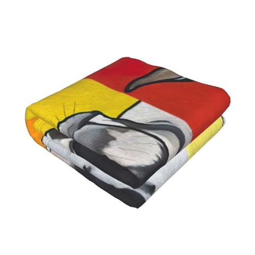 Couverture de lit carlin en microfibre douce et plaid léger EdWal - 3