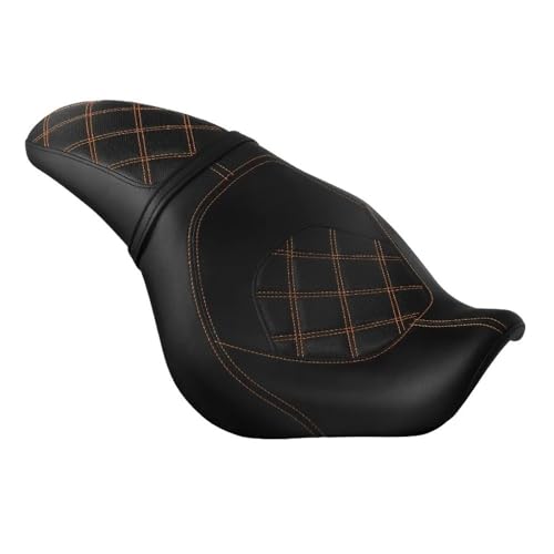 Asiento individual para motocicleta de cuero resistente para VT750C2B 2