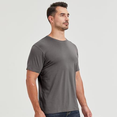 Image of netdraw Men's Ultra Soft Bamboo Viscose Cotton T-Shirt S-3XL