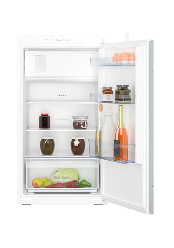 NEFF KI2321SE0, N 30, Einbaukühlschrank mit Gefrierfach, 102,5x56 cm (HxB), Kühlen 132l, Gefrieren 15l, 35dB, LED Beleuchtung, Fresh Safe, Eco Air Flow, Schleppscharnier, Made in Germany