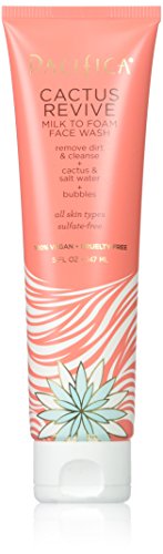 Pacifica Beauty Cactus Revive Milk To Foam Face Wash, 5 Fluid Ounce