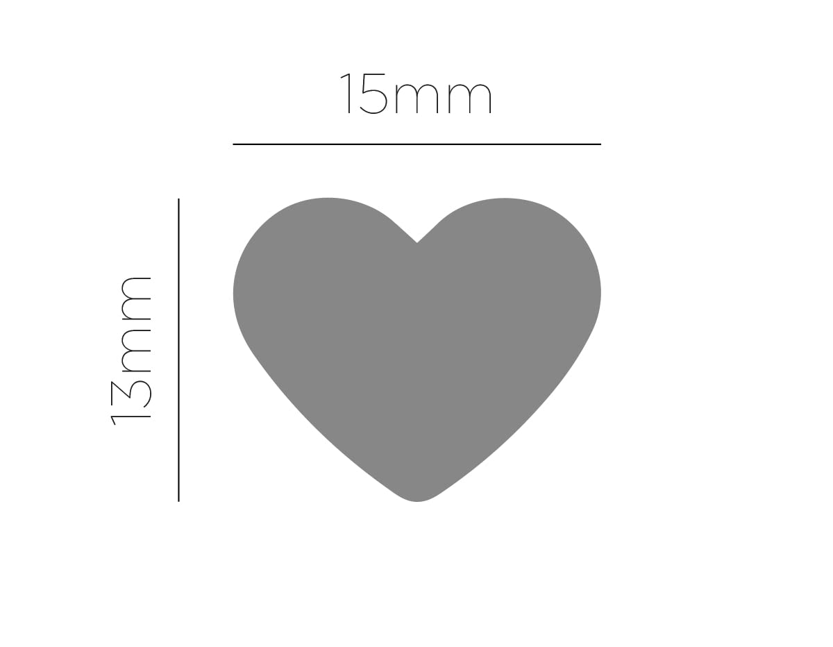 INNSPIRO Paper and Rubber Die Cutting Machine Eva Punch Heart 16 mm