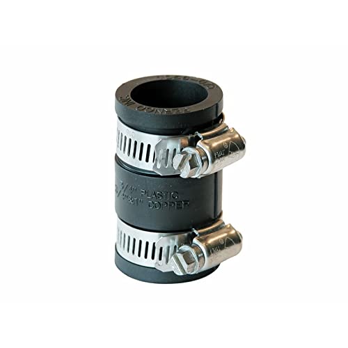 Fernco 3/4 in. Dia. x Hub x 3/4 in. Dia. Hub Flexible Coupling
