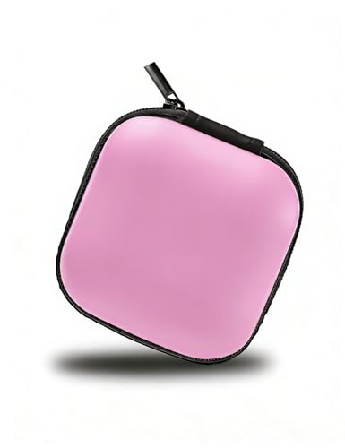 Image of MAS CARNEY Earphone Case, Headphone Earbud Hard Protective Carrying earplug Case Bag for Wired Earphones MP3 Small Items