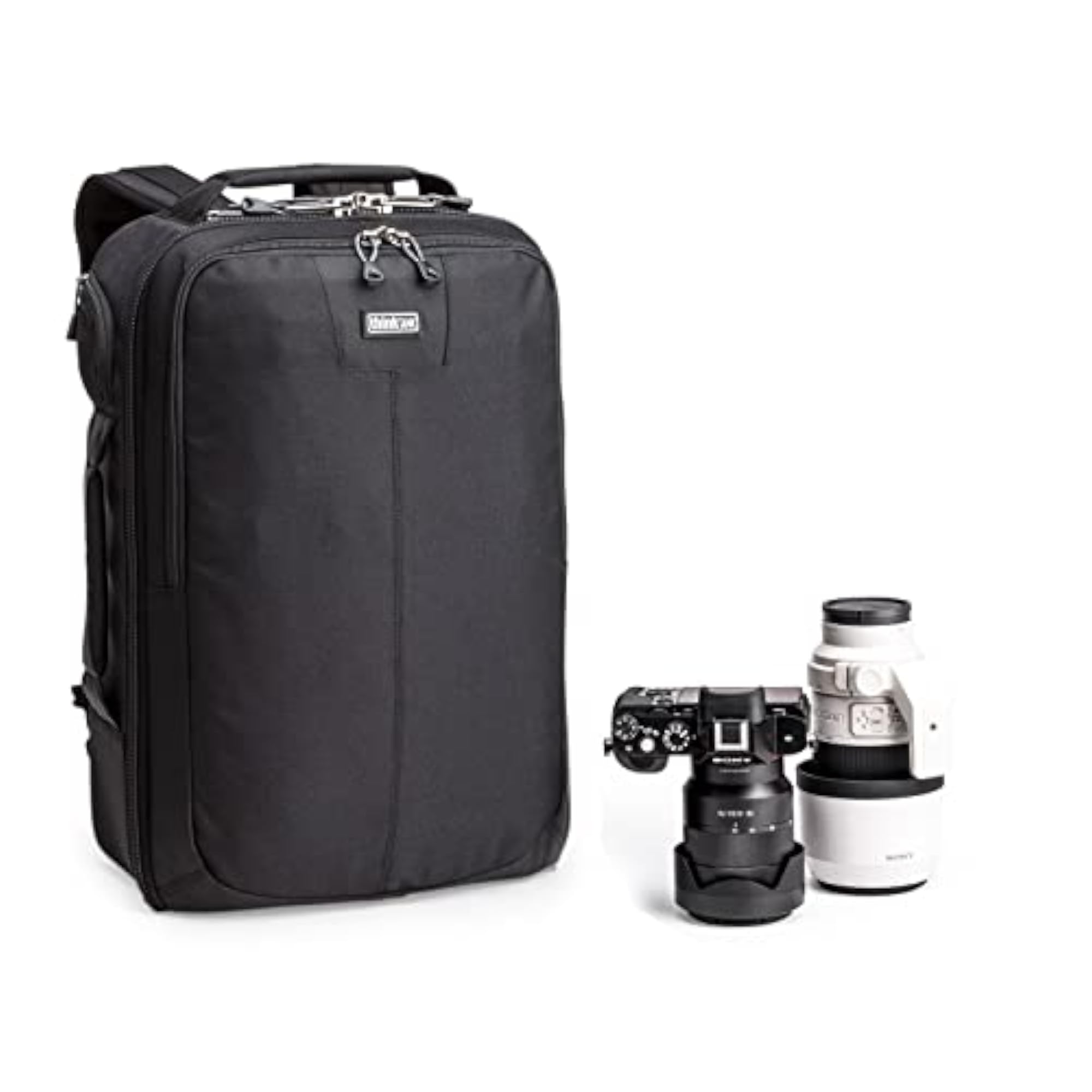 Black Airport Essentials Bag
