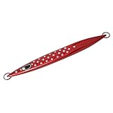 ロングフォールジグ タイプA 単品 メタルジグ Uroko Red Dot 250g ルアー ジギング ジグ アカムツ アカハタ キンメダイ カサゴ ハタ クエ カンパチ 釣具 BAKSTORM バクスト
