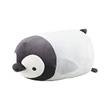 りぶはあと(Livheart) ボルスタークッション マシュマロアクアミエ ペンギン (全長約28cm) ぬいぐるみ ふわふわ 18207-82