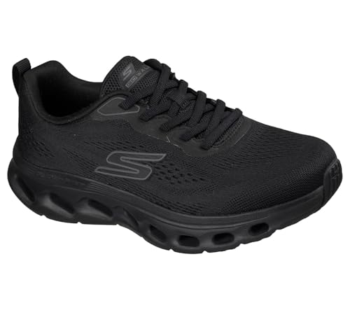 Skechers Damen Go Walk Glide-Step 2.0 Kristee Turnschuhe, Black Textile/Black Trim, 38 EU – Ansicht 5