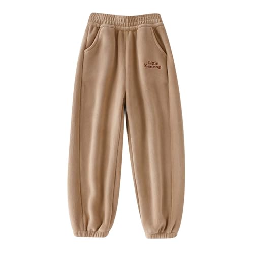 Boys Sweatpants Casual Elastic Waist Fleece Sweat Pants Soft Lounge Pants Workout Joggers Athletic Kids Clothing with Pockets