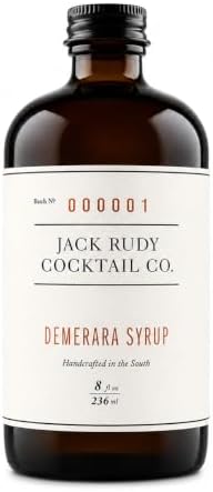 Jack Rudy Cocktail Co. Demerara Syrup, 8 fl oz