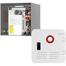 FOGATTI RV Tankless Water Heater with 15"x15" White Door