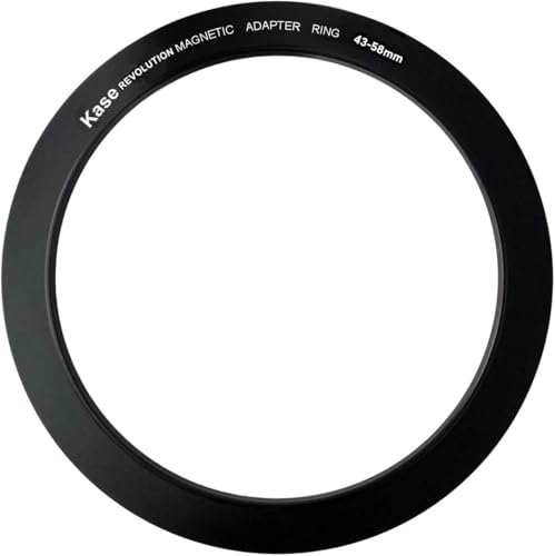 Kase Revolution 52mm����58mm ���C�X�e�b�v�A�b�v�t�B���^�[�����O�A�_�v�^�[(43-58mm)