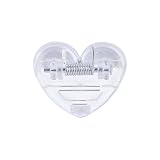 5Pcs/Set Binder Clip, Transparent Plastic Bill Clip Clamps Durable Students Stationery Practical Pap
