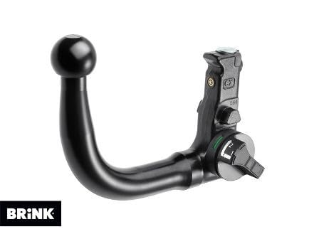 BRINK 660300 Enganche de remolque negro