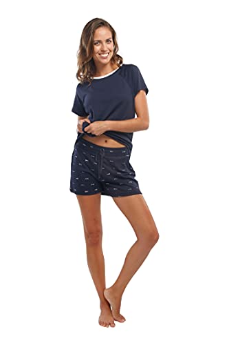Incredibly Soft Pima Cotton Women's Pajamas Set - Shorts & T-Shirt2