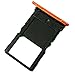 SIM Card Tray Slot Holder Single SIM Card Slot Replacement Parts for Motorola Moto Razr 2024 Razr 50 XT2453 with Eject Pin - Orange