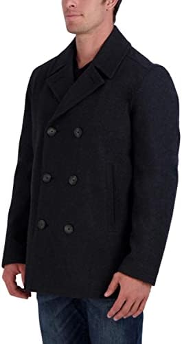 Nautica Men's Classic Double Breasted Peacoat 2 Nautica Men's Classic Double Breasted Peacoat