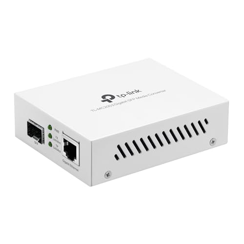 TP-Link Gigabit SFP to RJ45 Fiber Media Converter