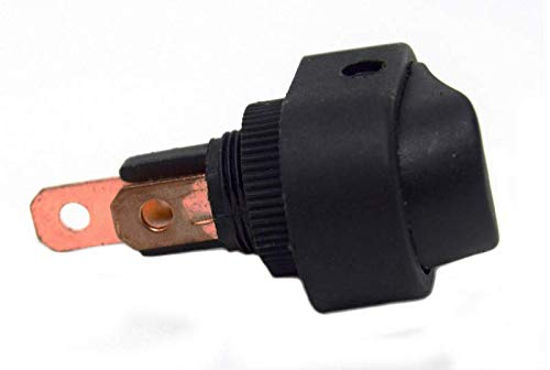 Aexit AC 16A/250V Control electrical 20A/125V On/Off DPST Snap In Boat Rocker Switch